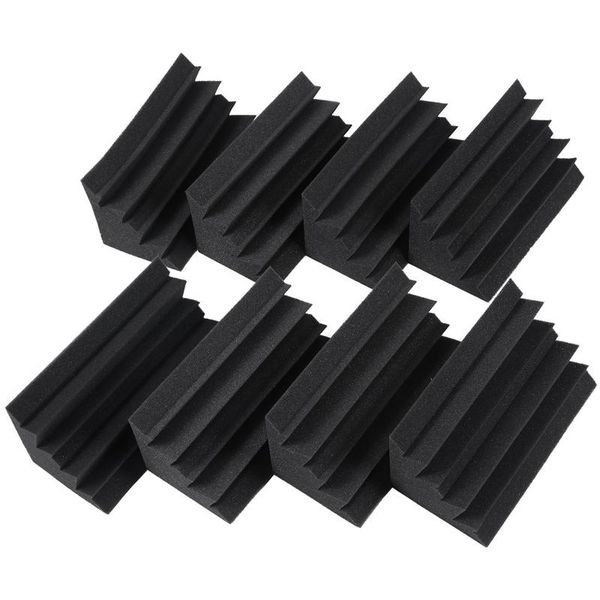 wall stickers 8 pack of 4.6 in x 9.5 black soundproofing insulation bass trap acoustic foam padding studio tiles (8p
wall stickers 8 pack of 4.6 in x 9.5 black soundproofing insulation bass trap acoustic foam padding studio tiles (8p