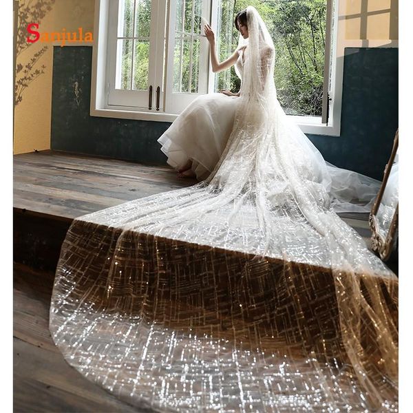 bridal veils shiny sequins square long cathedral 2021 champagne wedding cut edge accessories mantilla para iglesia v143, Black
bridal veils shiny sequins square long cathedral 2021 champagne wedding cut edge accessories mantilla para iglesia v143, Black