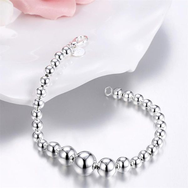 charm bracelets 925 sliver fashion jewelry hollow ball bracelet for women anniversary gift daily party accessories, Golden;silver
charm bracelets 925 sliver fashion jewelry hollow ball bracelet for women anniversary gift daily party accessories, Golden;silver