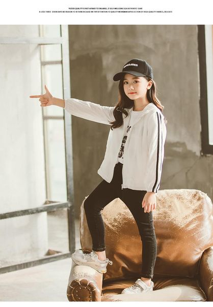coat summer suntan for girls 2021 cuhk children's air-conditioned shirt breathable hooded jacket lightweight sportswear, Blue;gray
coat summer suntan for girls 2021 cuhk children's air-conditioned shirt breathable hooded jacket lightweight sportswear, Blue;gray