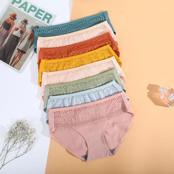 women's panties cotton underwear lace waist briefs solid color breathable underpants seamless soft lingerie girls fashion, Black;pink
women's panties cotton underwear lace waist briefs solid color breathable underpants seamless soft lingerie girls fashion, Black;pink