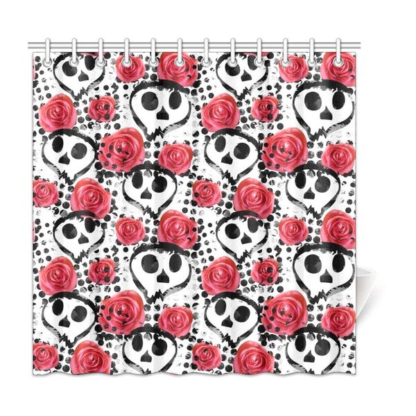 xiucoo halloween red rose home bath decor polyester fabric shower curtain bathroom sets 72 x 72 inches
xiucoo halloween red rose home bath decor polyester fabric shower curtain bathroom sets 72 x 72 inches