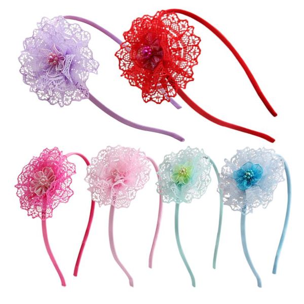hair accessories meimile baby lace rose flower color bead headband beautiful princess children's girls headdress, Slivery;white
hair accessories meimile baby lace rose flower color bead headband beautiful princess children's girls headdress, Slivery;white