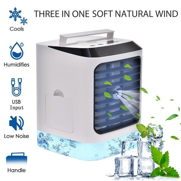 portable air conditioner three speed adjustment usb fan with sleeping night light low noise desk humidifying spray function electric fans
portable air conditioner three speed adjustment usb fan with sleeping night light low noise desk humidifying spray function electric fans