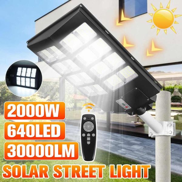 solar lamps motion sensor light street 640 led lamp outdoor lighting waterproof garden 2000w 30000lm
solar lamps motion sensor light street 640 led lamp outdoor lighting waterproof garden 2000w 30000lm