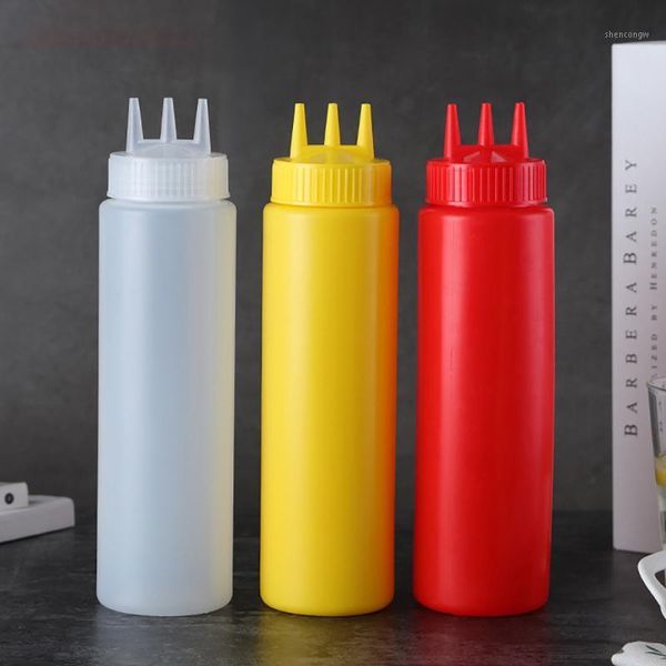 storage bottles & jars 16oz squeeze bottle 3 nozzles ketchup mustard salad dressing seasoning squeezer condiment for family restaurant baker
storage bottles & jars 16oz squeeze bottle 3 nozzles ketchup mustard salad dressing seasoning squeezer condiment for family restaurant baker