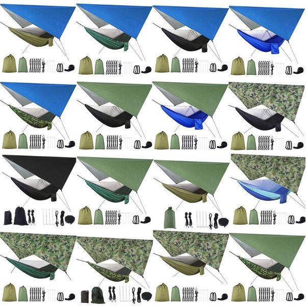 camp furniture 2 in 1 lightweight portable outdoor camping hammock net tent with waterproof canopy awning netting set
camp furniture 2 in 1 lightweight portable outdoor camping hammock net tent with waterproof canopy awning netting set