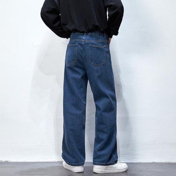 men's jeans korean-style men wide leg 2021 autumn fashion blue baggy denim pants male streetwear straight mopping trousers
men's jeans korean-style men wide leg 2021 autumn fashion blue baggy denim pants male streetwear straight mopping trousers