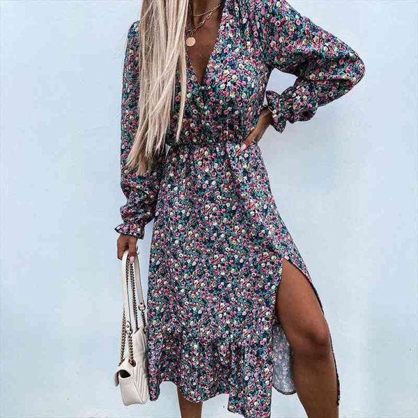 summer floral print dress vintage women elegant long sleeve a-line dresses fashion deep v neck party dress vestido, Black;gray
summer floral print dress vintage women elegant long sleeve a-line dresses fashion deep v neck party dress vestido, Black;gray