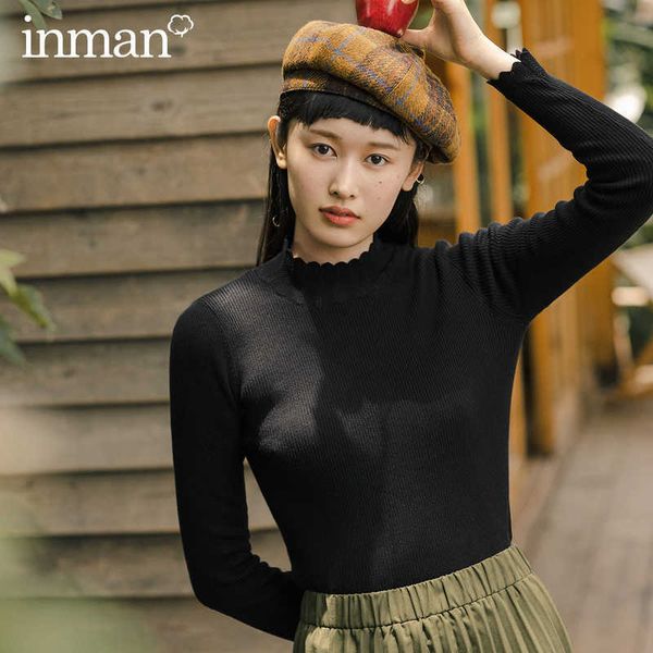 women's sweaters sweater autumn winter slim pullover bud high collar wavy edge elegant bottoming sweater wspx, White;black
women's sweaters sweater autumn winter slim pullover bud high collar wavy edge elegant bottoming sweater wspx, White;black