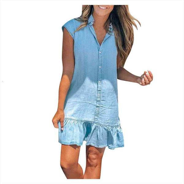 denim short sleeve botton women dress turndown neck shirt vestido de mujer sukienka, Black;gray
denim short sleeve botton women dress turndown neck shirt vestido de mujer sukienka, Black;gray