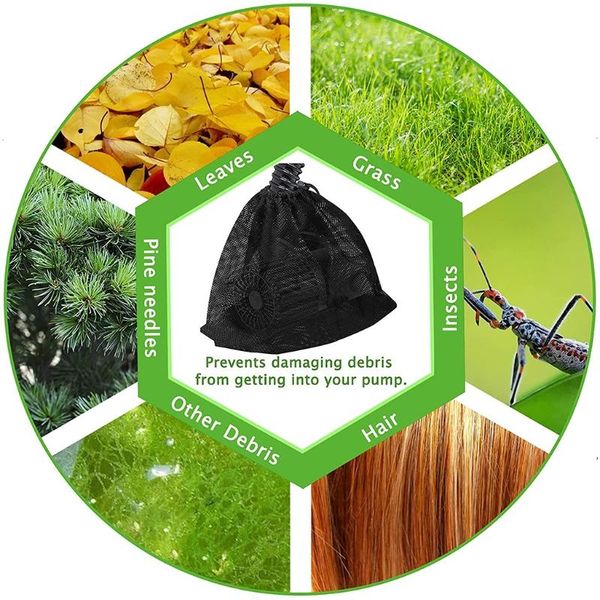 pool & accessories g5ac large pump barrier bag 17.7"x 17.7" pond filter black media mesh for biological filters
pool & accessories g5ac large pump barrier bag 17.7"x 17.7" pond filter black media mesh for biological filters