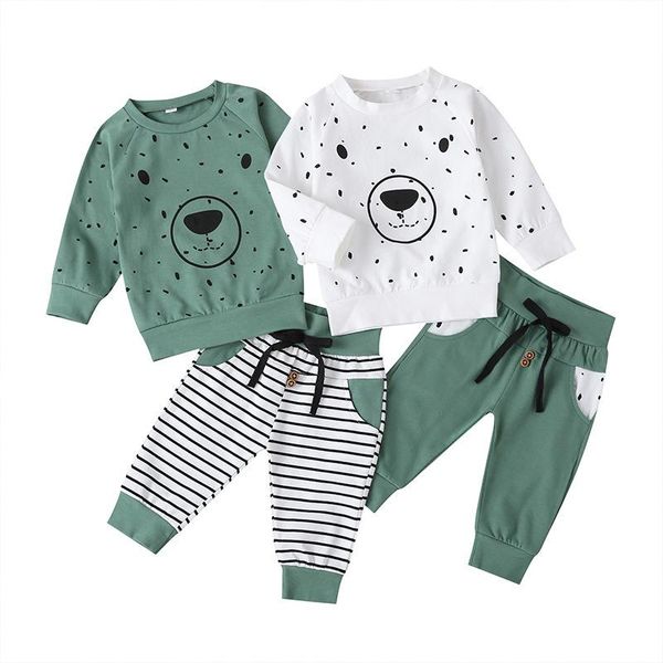 clothing sets 6m-4y children's sweater set cute cartoon spring and autumn boys girls' sportswear 2pcs fashion outfits, White
clothing sets 6m-4y children's sweater set cute cartoon spring and autumn boys girls' sportswear 2pcs fashion outfits, White