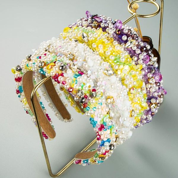 hair accessories flower pearl crystal hand-sewn small stones padded headband for women girls baroque temperament head hoop, Slivery;white
hair accessories flower pearl crystal hand-sewn small stones padded headband for women girls baroque temperament head hoop, Slivery;white