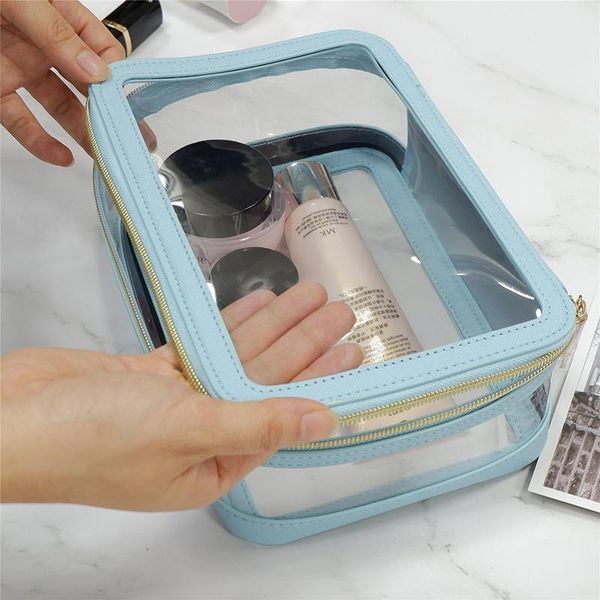 cosmetic bags & cases 2021 makeup bag transparent women wash pvc travel organizer large capacity storage jelly zipper pouch
cosmetic bags & cases 2021 makeup bag transparent women wash pvc travel organizer large capacity storage jelly zipper pouch