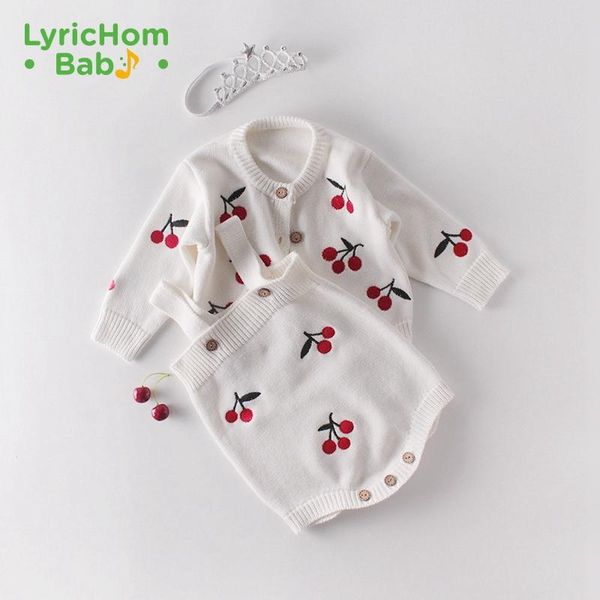 clothing sets lyrichom baby spring autumn fashion girls clothes long sleeve knit sweater+romper of children clohting, White
clothing sets lyrichom baby spring autumn fashion girls clothes long sleeve knit sweater+romper of children clohting, White
