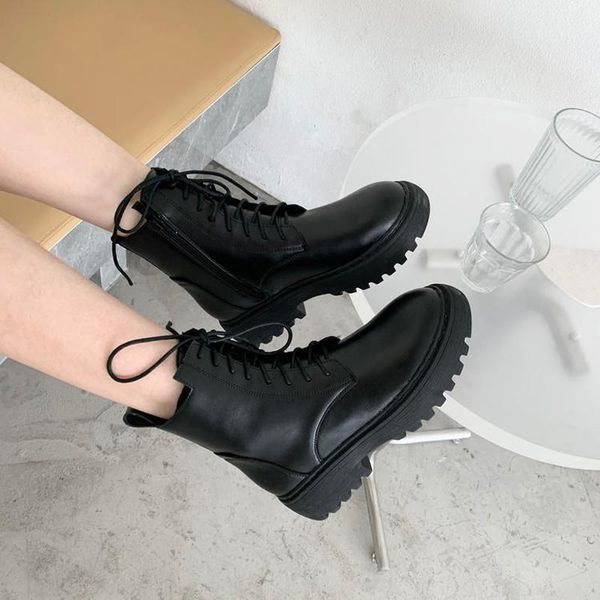 boots leather punk fashion winter warm shoes female motorcycle ankle snow for women woman botas mujer ymb301, Black
boots leather punk fashion winter warm shoes female motorcycle ankle snow for women woman botas mujer ymb301, Black