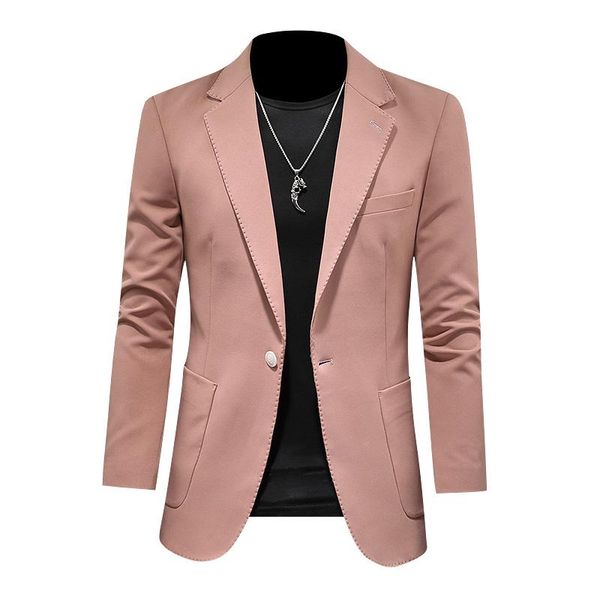 men's suits & blazers 2021 suit jacket mens fashion british casual coat slim solid male spring autumn outwear size s-5xl, White;black
men's suits & blazers 2021 suit jacket mens fashion british casual coat slim solid male spring autumn outwear size s-5xl, White;black