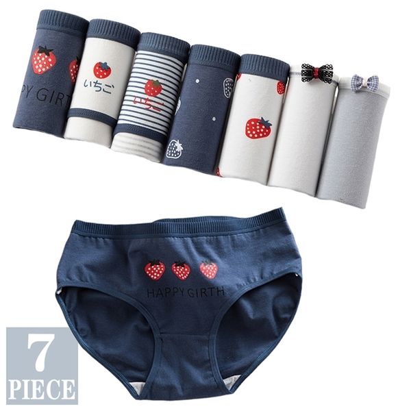 7pcs panties for women girls underwear cotton panties cute briefs lingerie cueca calcinhas underpant female plus size panty 210730, Black;pink
7pcs panties for women girls underwear cotton panties cute briefs lingerie cueca calcinhas underpant female plus size panty 210730, Black;pink