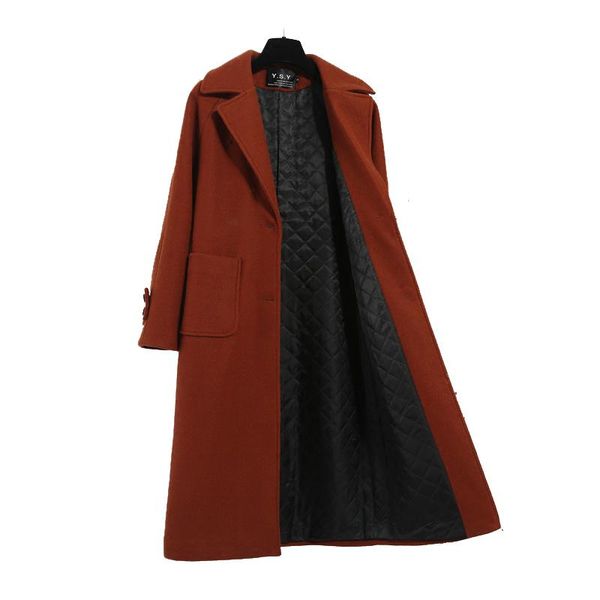 women's wool & blends 2021 autumn winter women long jackets warm coats slim temperament overcoat double breasted casual lady, Black
women's wool & blends 2021 autumn winter women long jackets warm coats slim temperament overcoat double breasted casual lady, Black