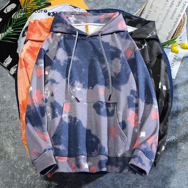 tie-dye hooded 2021 men's clothing hoodies sweatshirts winter thickening tide ins loose trend wild plus velvet men &, Black
tie-dye hooded 2021 men's clothing hoodies sweatshirts winter thickening tide ins loose trend wild plus velvet men &, Black