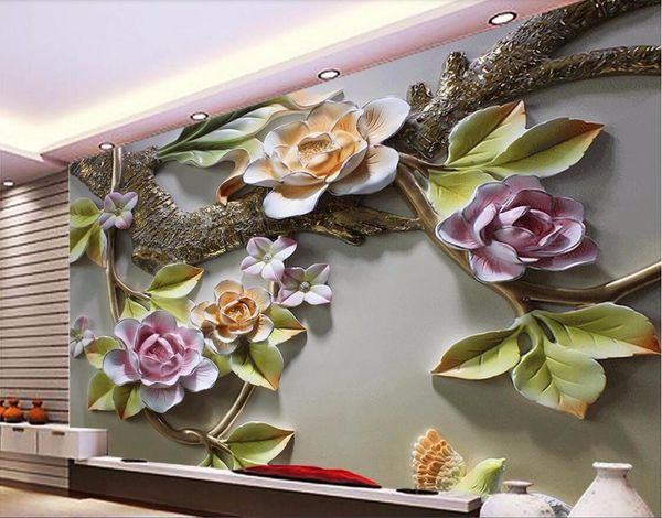 wallpapers cjsir custom po wallpaper mural 3d flower bird embossed wall decorative painting papel de parede papers home decor
wallpapers cjsir custom po wallpaper mural 3d flower bird embossed wall decorative painting papel de parede papers home decor