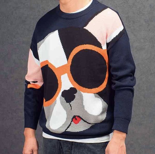 men's sweaters christmas jumper winter cashmere cool dog print sweater autumn knitted warm male slim fit pullovers qm6c, White;black
men's sweaters christmas jumper winter cashmere cool dog print sweater autumn knitted warm male slim fit pullovers qm6c, White;black