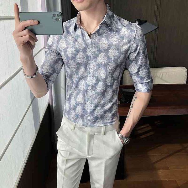 flower shirts men short sleeve slim fit streetwear shirts summer social party nightclub shirts male clothes chemise homme 210527, White;black
flower shirts men short sleeve slim fit streetwear shirts summer social party nightclub shirts male clothes chemise homme 210527, White;black