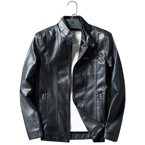 men's jackets autumn and winter loose soft handsome personality small fresh trend all-match design leather men fashion casual, Black;brown
men's jackets autumn and winter loose soft handsome personality small fresh trend all-match design leather men fashion casual, Black;brown