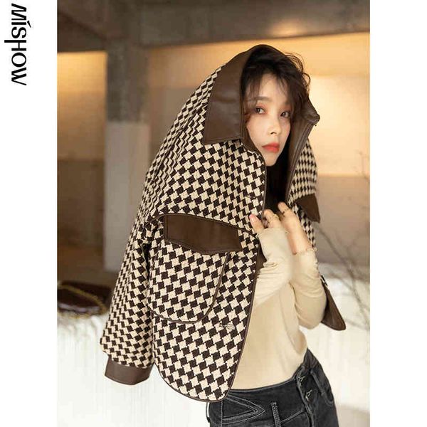 mishow winter outdoor casual wear, tight coat, short blended et, women's mxa41w01562021, Black;brown
mishow winter outdoor casual wear, tight coat, short blended et, women's mxa41w01562021, Black;brown