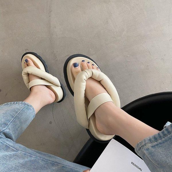 sandals women's 2021 summer muffin bottom slippers clip toe thick bread flip flop, Black
sandals women's 2021 summer muffin bottom slippers clip toe thick bread flip flop, Black