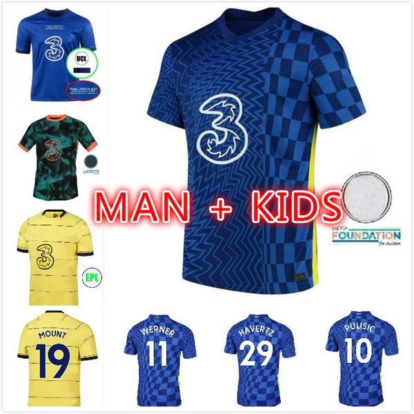 20 21 22 cfc t.silva soccer jerseys abraham werner havertz chilwell ziyech lampard football shirt pulisic camiseta 2021 2022 4th men kids ki, Black;yellow
20 21 22 cfc t.silva soccer jerseys abraham werner havertz chilwell ziyech lampard football shirt pulisic camiseta 2021 2022 4th men kids ki, Black;yellow