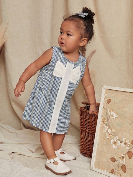 baby gingham floral embroidery tunic dress she, Red;yellow
baby gingham floral embroidery tunic dress she, Red;yellow