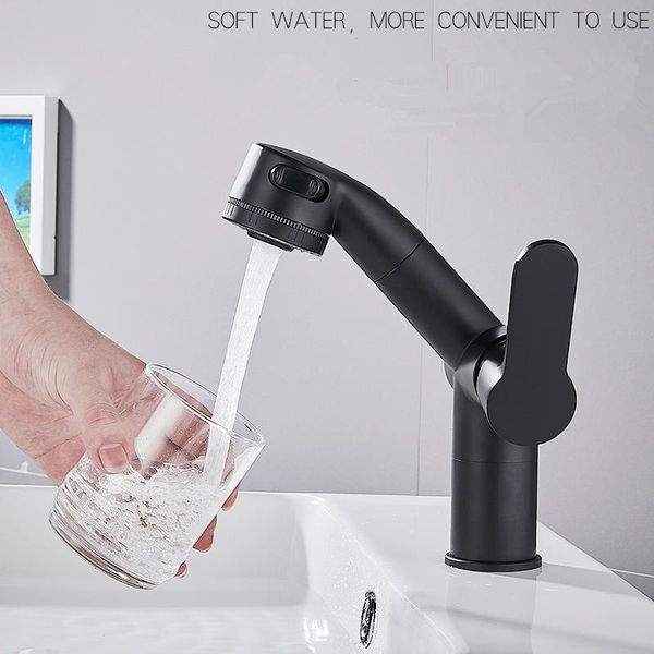 brass faucet bathroom pull type cold and water tap deck mounted shampoo basin black mixer sink faucets
brass faucet bathroom pull type cold and water tap deck mounted shampoo basin black mixer sink faucets