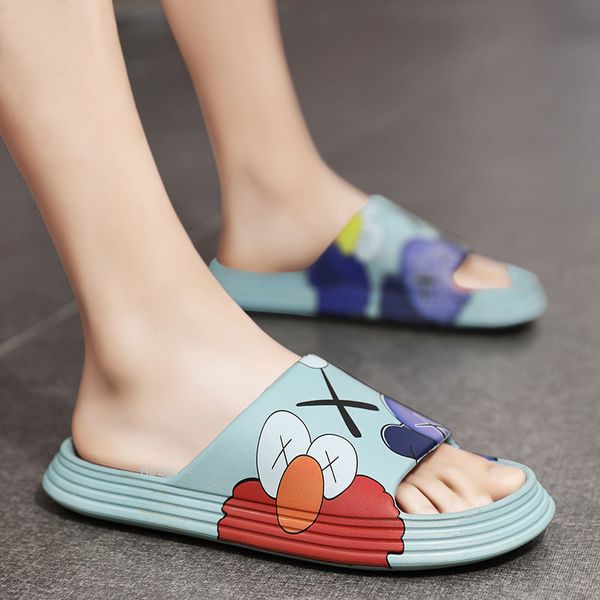 2022 new summer slippers eva shoes thick sole soft men slides women flip flops bathroom beach quality graffiti cartoon, Black
2022 new summer slippers eva shoes thick sole soft men slides women flip flops bathroom beach quality graffiti cartoon, Black