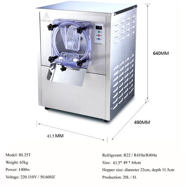 ice cream making machine commercial yogurt hard maker ly designed snowball 220v 110v
ice cream making machine commercial yogurt hard maker ly designed snowball 220v 110v