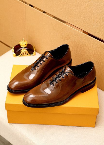 classic business men's genuine leather dress shoes fashion elegant formal wedding brand designer men lace up office oxford shoes size 3, Black
classic business men's genuine leather dress shoes fashion elegant formal wedding brand designer men lace up office oxford shoes size 3, Black