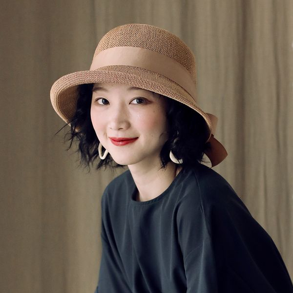 sun hat female summer leisure versatile straw sweet bow ball vacation sunscreen fisherman small edge basin, Blue;gray
sun hat female summer leisure versatile straw sweet bow ball vacation sunscreen fisherman small edge basin, Blue;gray