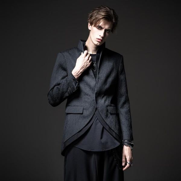 men's male fashion casual personality design soul 2021 autumn mens dark suit blazer jacket bc203306300 suits & blazers, White;black
men's male fashion casual personality design soul 2021 autumn mens dark suit blazer jacket bc203306300 suits & blazers, White;black
