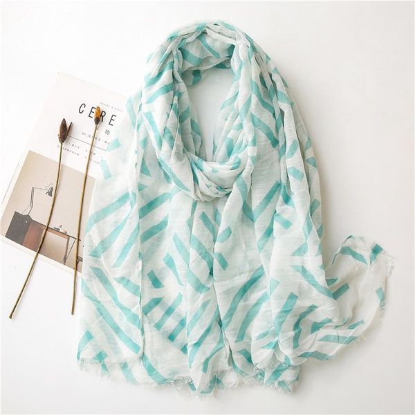 scarves spring summer women's stripe shawls and wraps long stole female hijab sunscreen scarf beach foulard echarpe sjaal, Blue;gray
scarves spring summer women's stripe shawls and wraps long stole female hijab sunscreen scarf beach foulard echarpe sjaal, Blue;gray