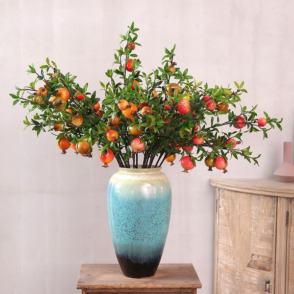 8pcs/lot artificial fruit pomegranate flower home decoration green plant decorative flowers & wreaths
8pcs/lot artificial fruit pomegranate flower home decoration green plant decorative flowers & wreaths