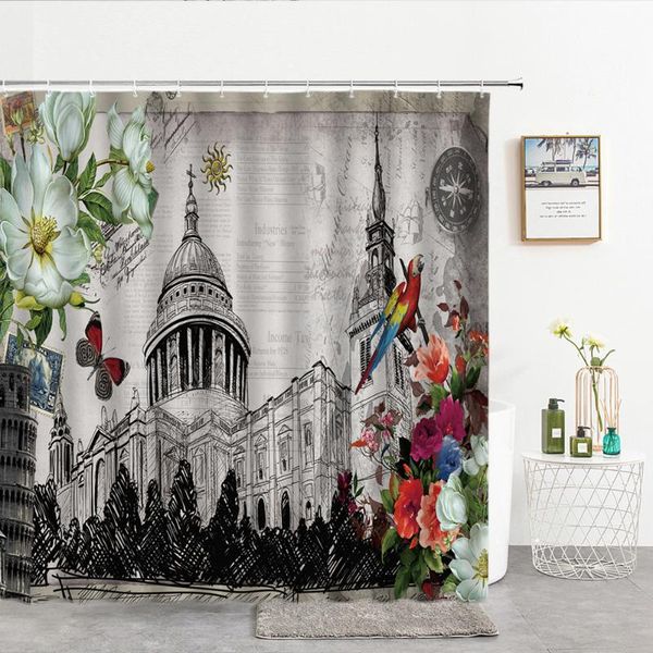 retro nostalgia paris tower pattern bath shower curtain waterproof decor curtains with hooks black white bathroom screen
retro nostalgia paris tower pattern bath shower curtain waterproof decor curtains with hooks black white bathroom screen