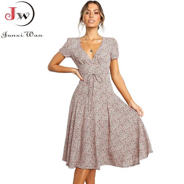 summer dress women elegant vintage short sleeve v neck floral print party office sundress casual boho beach long 210510, Black;gray
summer dress women elegant vintage short sleeve v neck floral print party office sundress casual boho beach long 210510, Black;gray