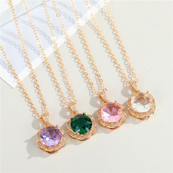 pendant necklaces 1pc bohemia elegant round flower crystal necklace for women colorful zircon chain choker jewelry gift n204, Silver
pendant necklaces 1pc bohemia elegant round flower crystal necklace for women colorful zircon chain choker jewelry gift n204, Silver
