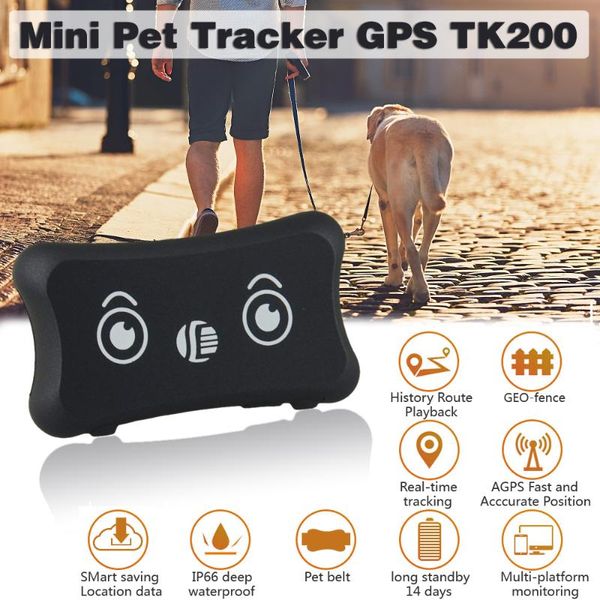 mini gps tracker tk200 for pets portable locator realtime tracking by google map with smart sleep save power mode geo-fence anti-lost alarm
mini gps tracker tk200 for pets portable locator realtime tracking by google map with smart sleep save power mode geo-fence anti-lost alarm