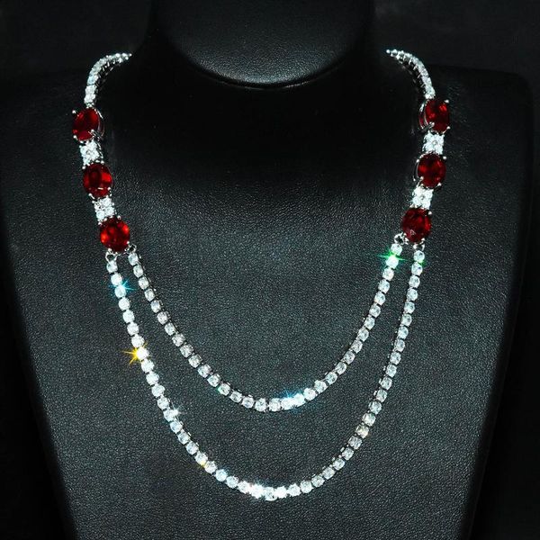 q925 sterling silver stunning cz necklace luxury choker long chain for women anniversary wedding party chains
q925 sterling silver stunning cz necklace luxury choker long chain for women anniversary wedding party chains