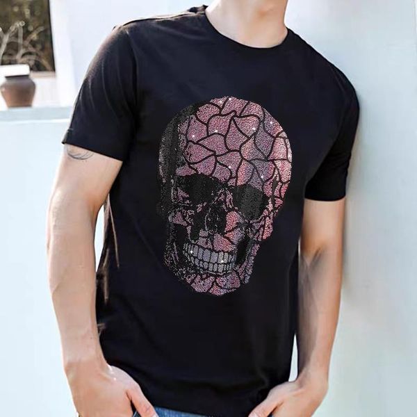 men's t-shirts original brand t-shirt luxury round neck slim super heavy craft diamond summer fashion short-sleeved, White;black
men's t-shirts original brand t-shirt luxury round neck slim super heavy craft diamond summer fashion short-sleeved, White;black