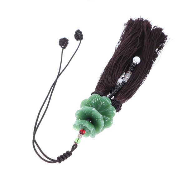 interior decorations 1pc exquisite tassel hanging pendant delicate flower decor for car vehicle sedan (greenstone)
interior decorations 1pc exquisite tassel hanging pendant delicate flower decor for car vehicle sedan (greenstone)