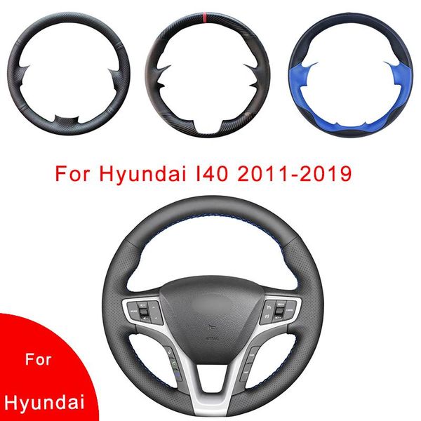 steering wheel covers breathable punch hand-stitched artificial leather car cover for i40 2011-2021
steering wheel covers breathable punch hand-stitched artificial leather car cover for i40 2011-2021