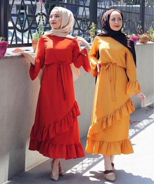 ethnic clothing muslim women dress fashion middle east ramadan dubai abaya turkey vestido arab robe girl belt donsignet, Red
ethnic clothing muslim women dress fashion middle east ramadan dubai abaya turkey vestido arab robe girl belt donsignet, Red